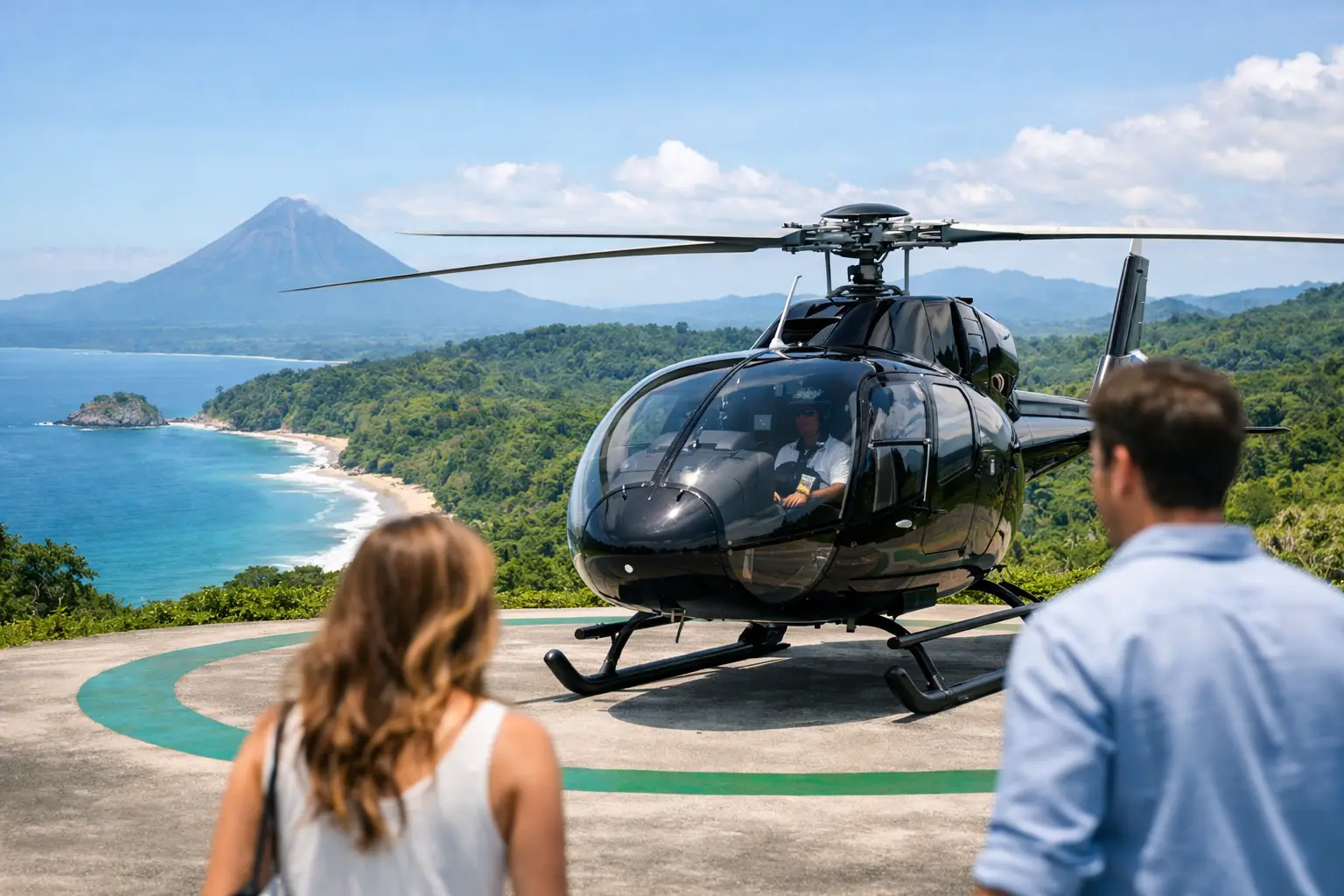 Book a Helicopter Tour Costa Rica Right