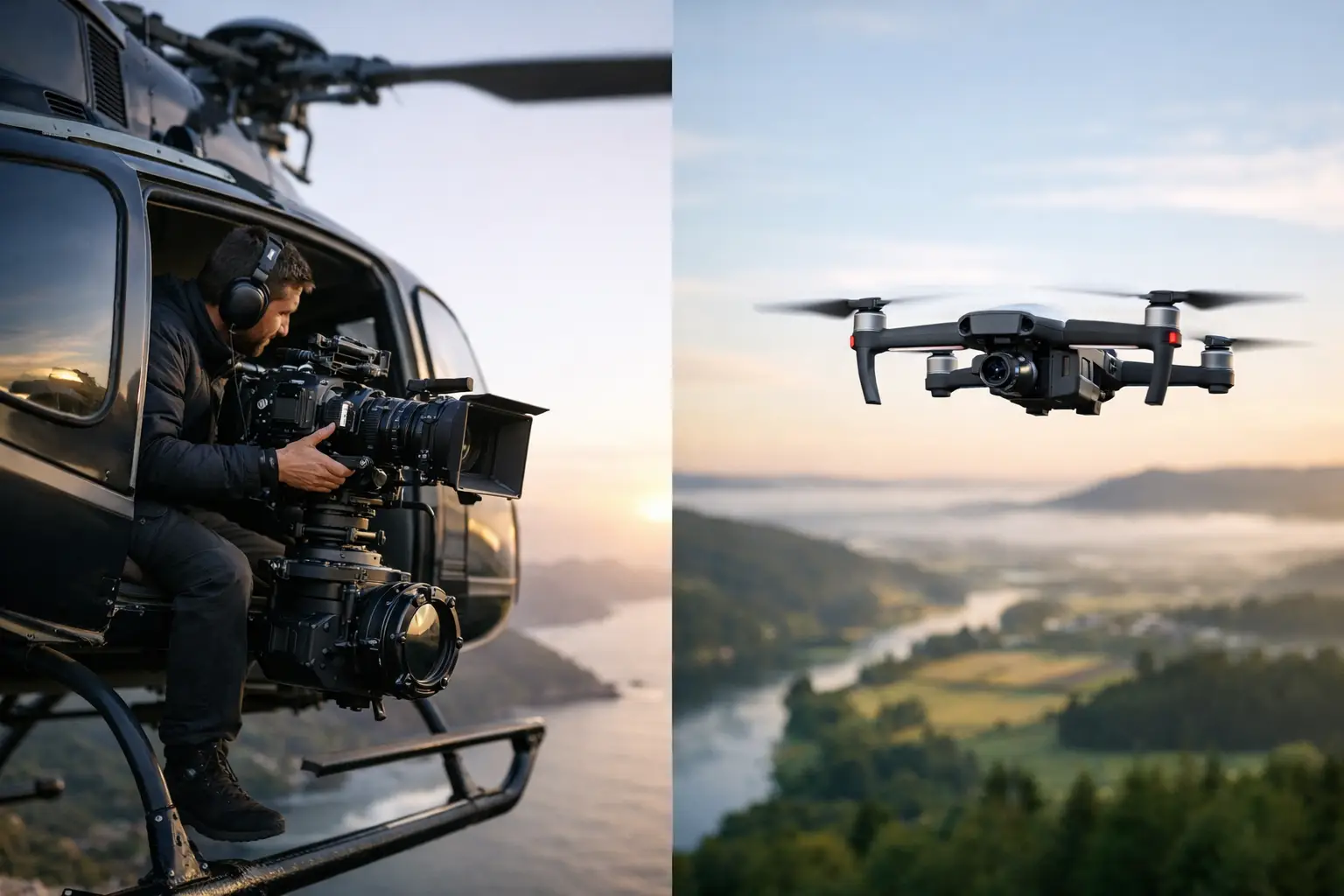 Aerial Filming vs Drone Footage Explained