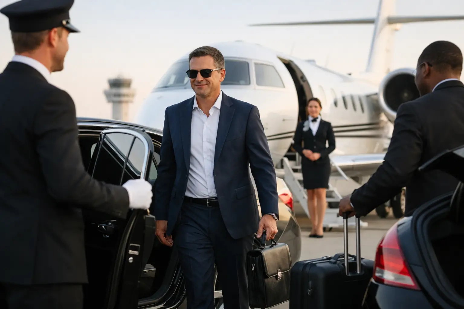 Cómo organizar un traslado ejecutivo al aeropuerto