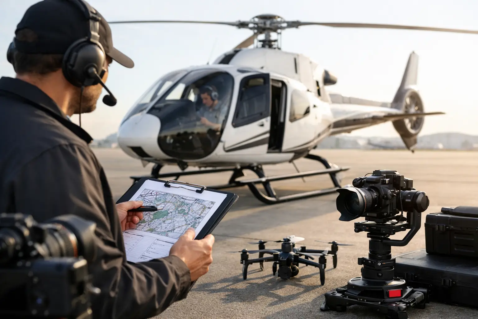 How to Organize an Aerial Filming Flight