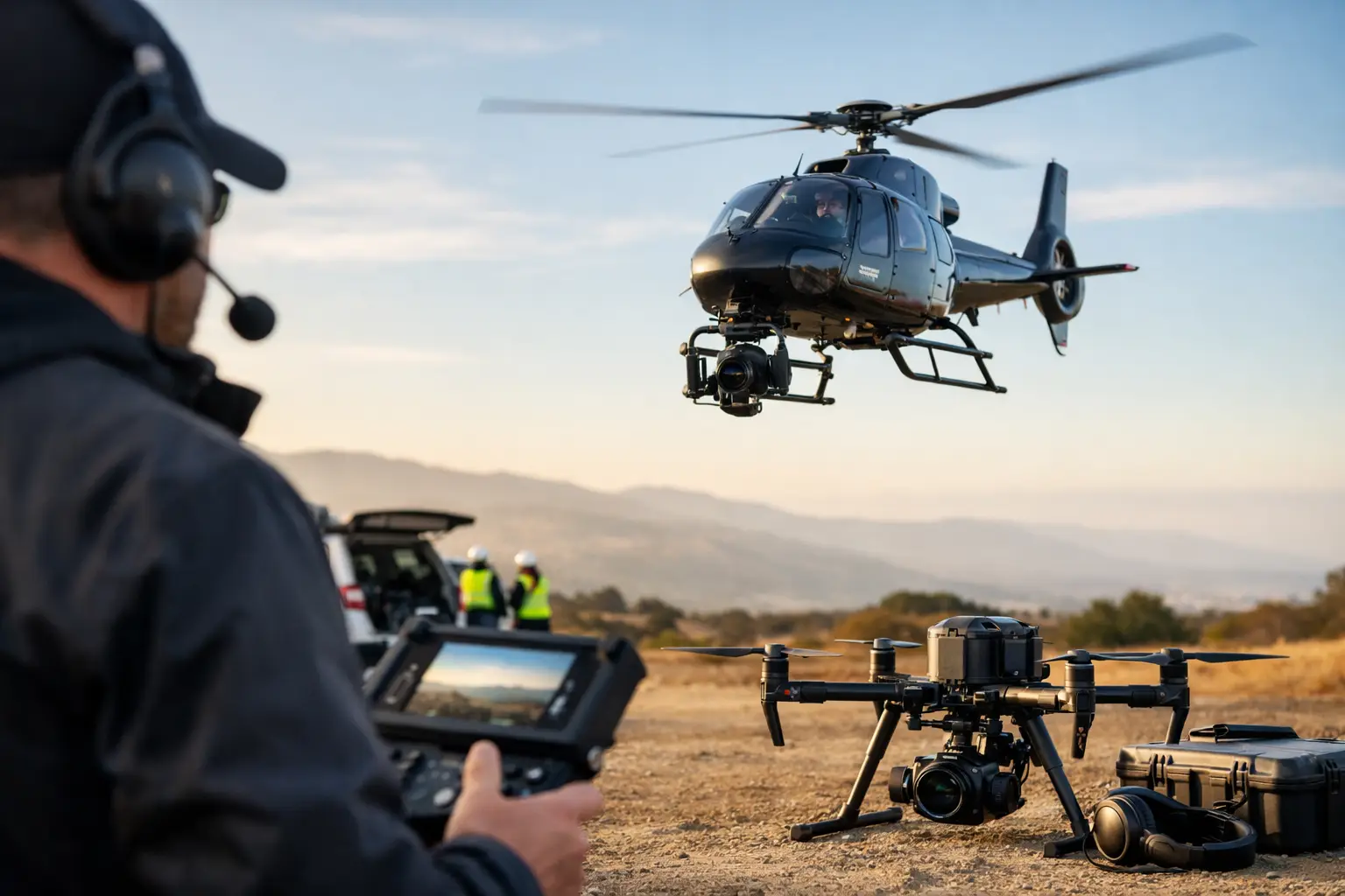 Cómo Operan los Vuelos de Filmación Aérea de Forma Segura