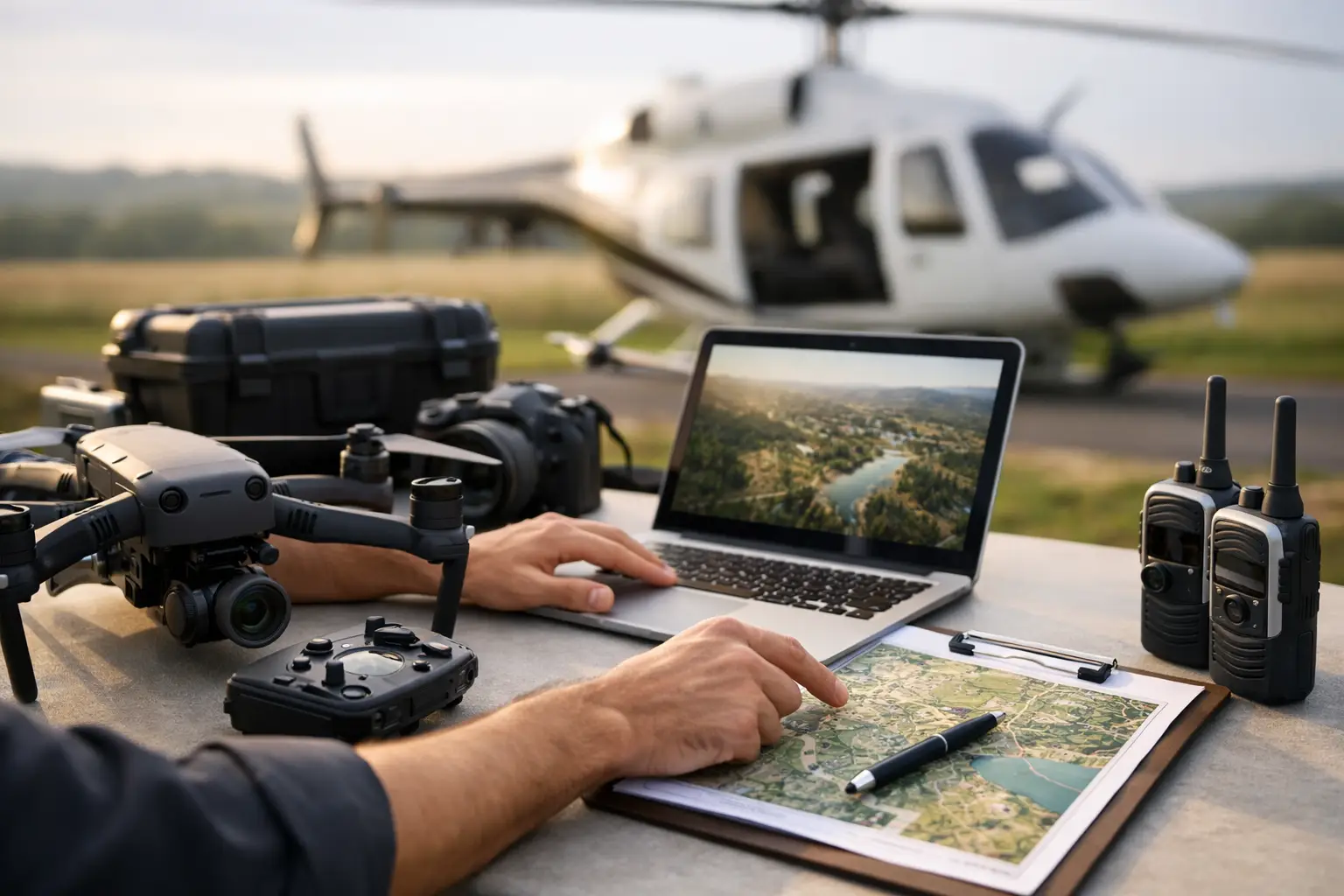 How to Plan Aerial Filming Logistics Well