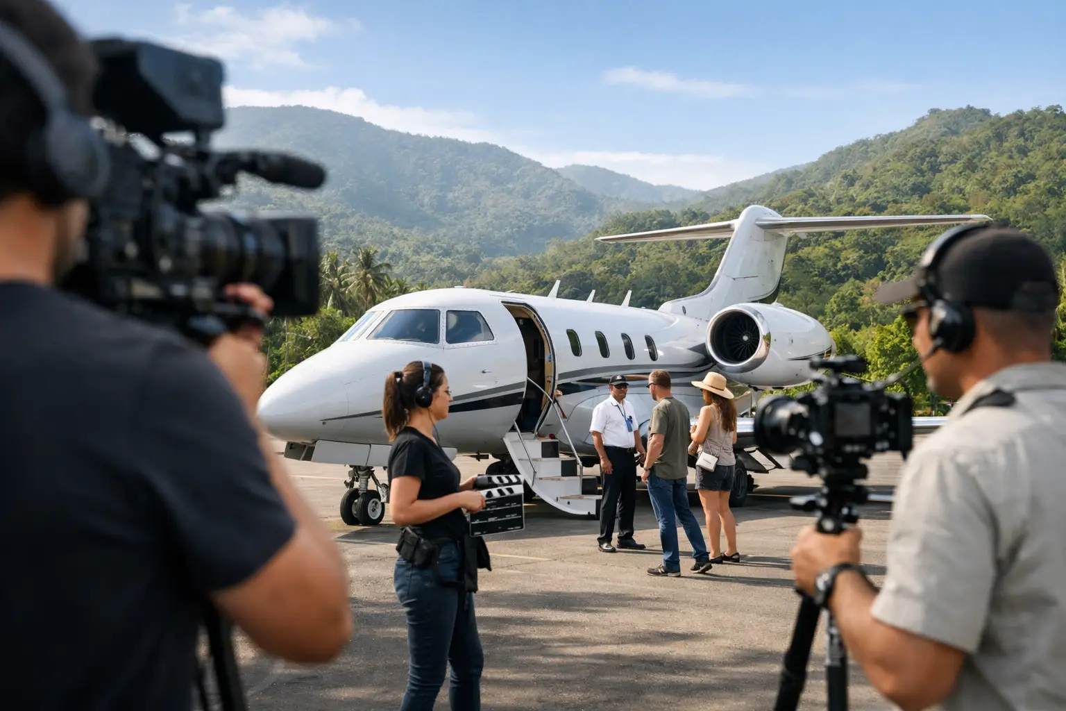 Private Aviation for Media Productions in Costa Rica