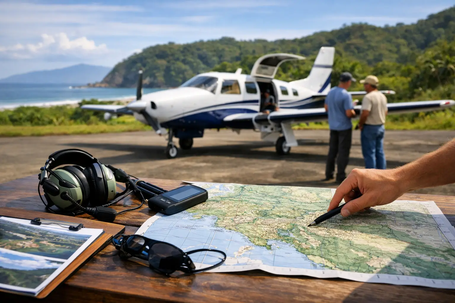 Custom Aviation Mission Planning in Costa Rica
