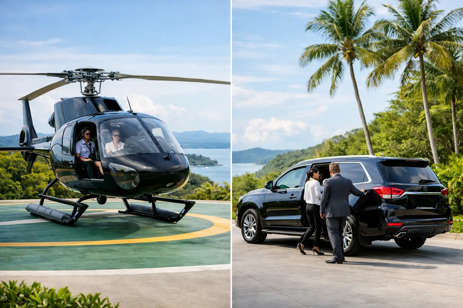 Executive Helicopter vs Ground Transfer in Costa Rica