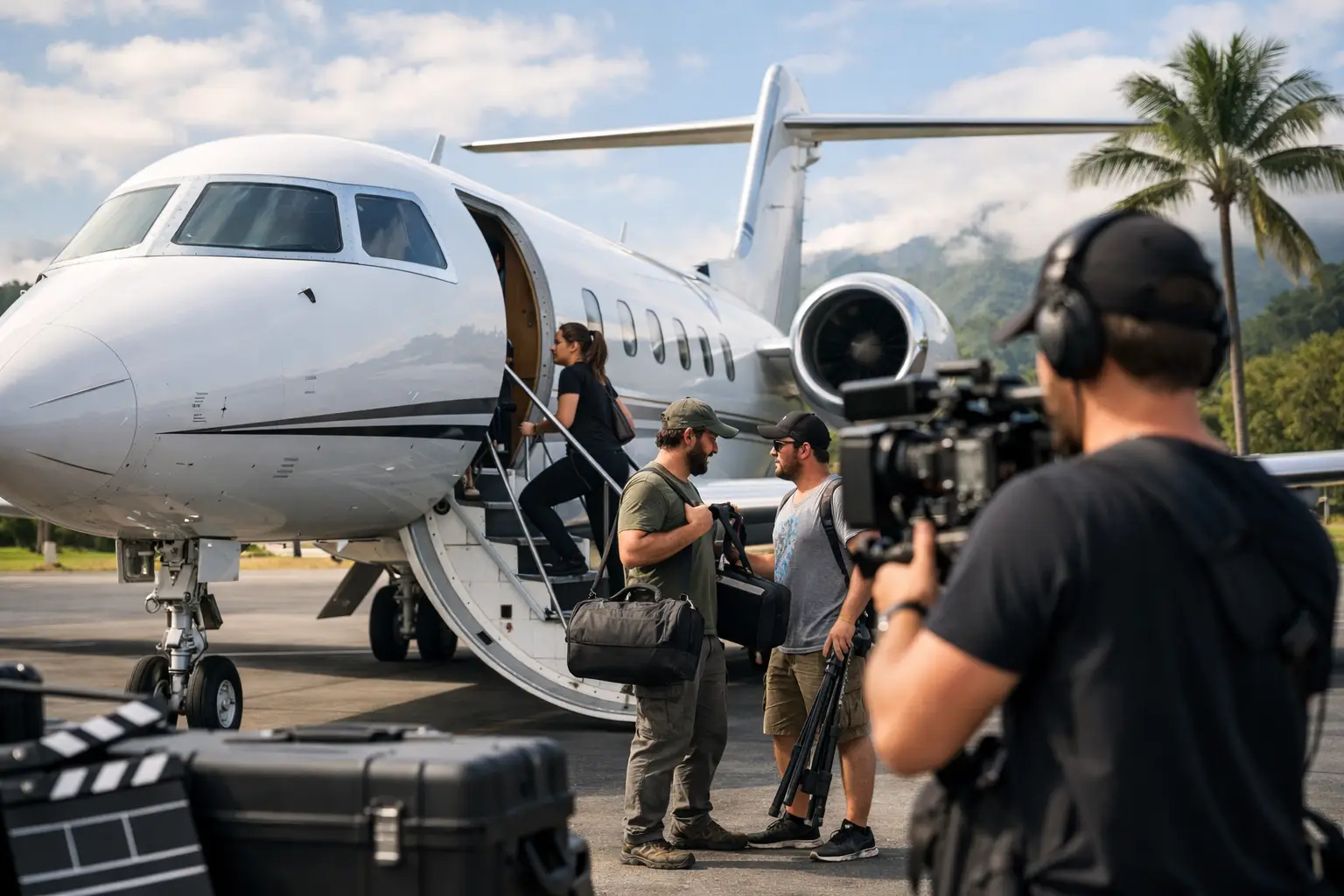 Private Flights for Film Crews in Costa Rica