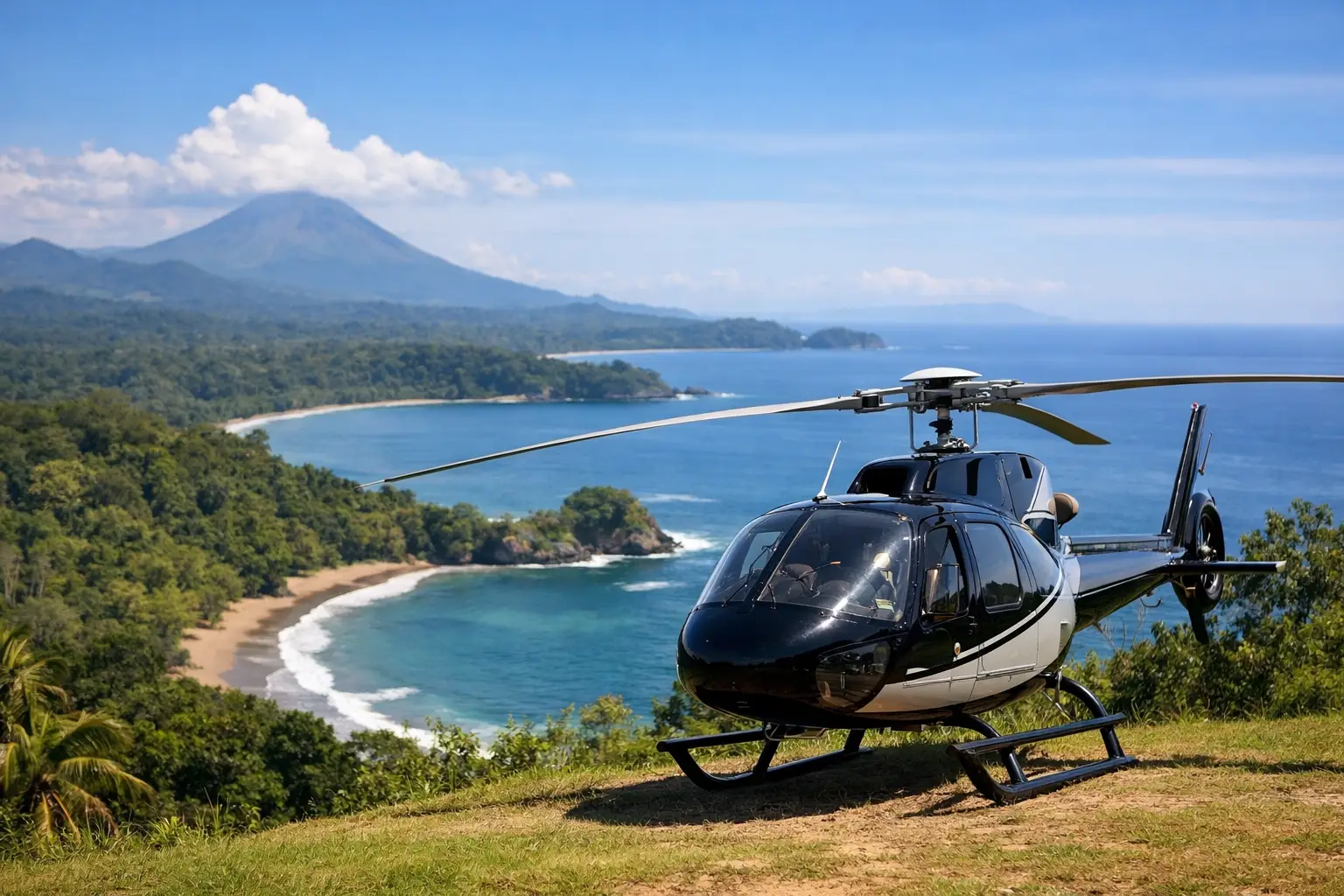 Scenic Helicopter Tour Guide for Costa Rica