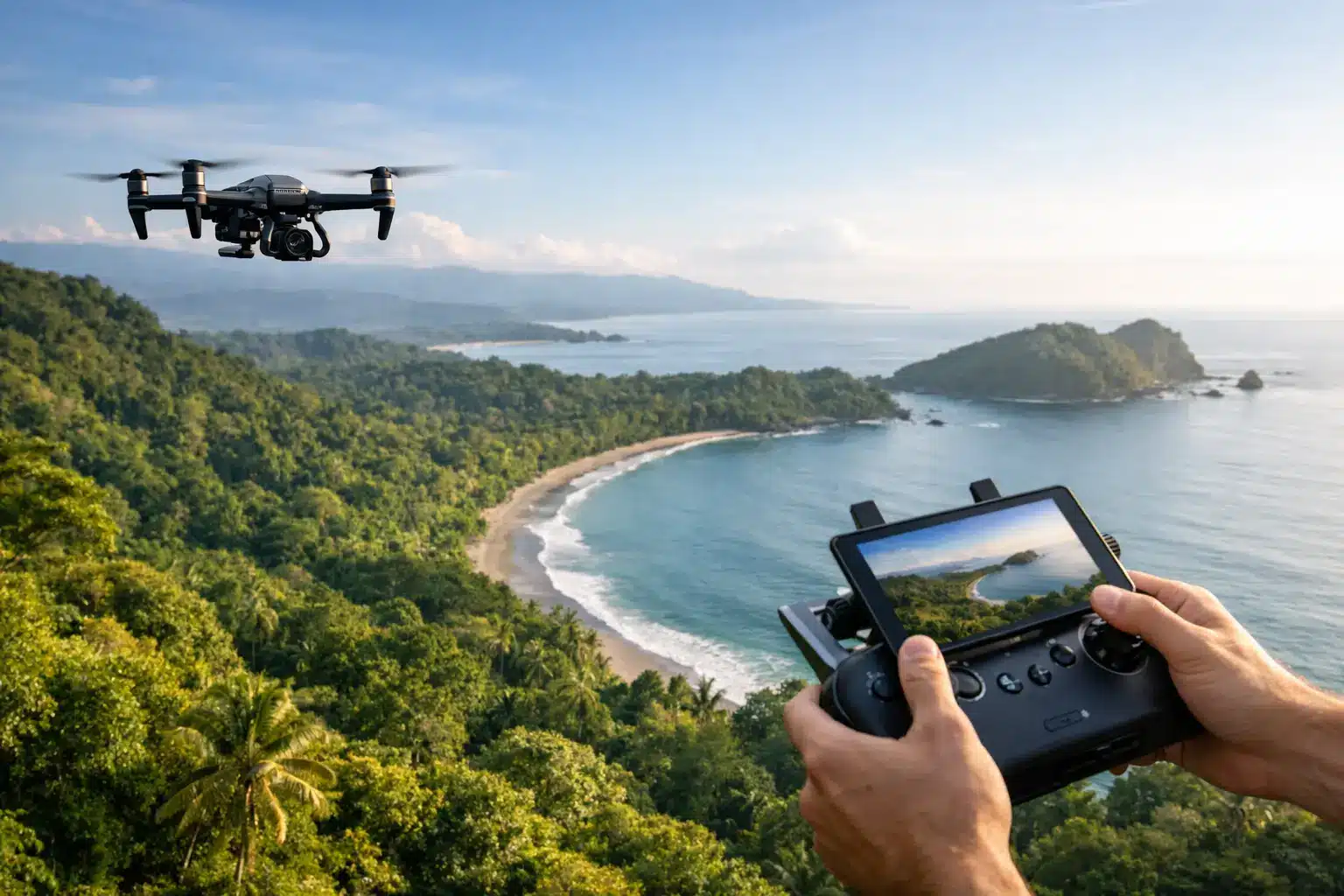 Aerial Filming in Costa Rica, Planned Right