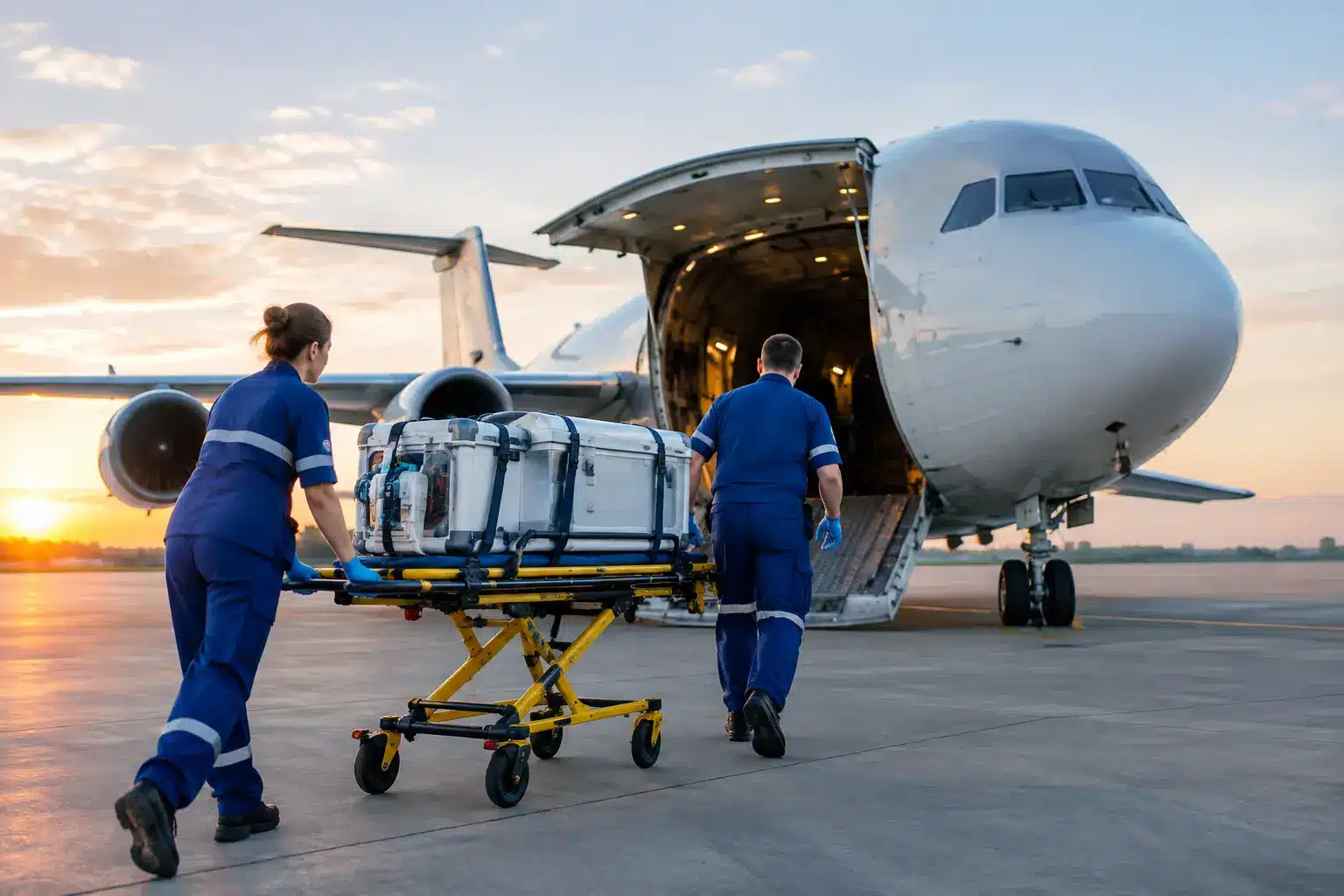 Medical Logistics Airlift When Time Is Critical